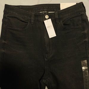 AE Highest Rise Super Soft Stretch Black Jegging